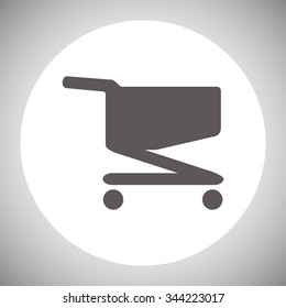 Shoping basket. icon. vector design