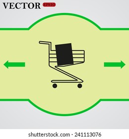 Shoping  basket ,  vector, EPS 10