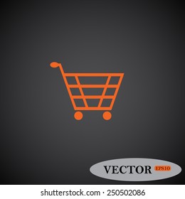 Shoping basket , vector illustration, EPS 10