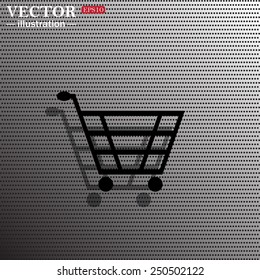 Shoping basket , vector illustration, EPS 10