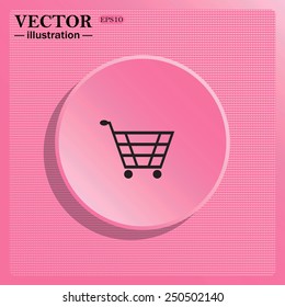 Shoping basket , vector illustration, EPS 10