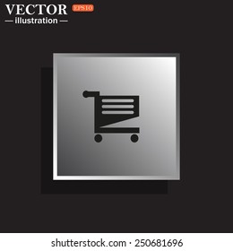 Shoping basket , vector illustration, EPS 10