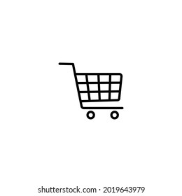 Shoping Cart Icon, Cart Sign Vector