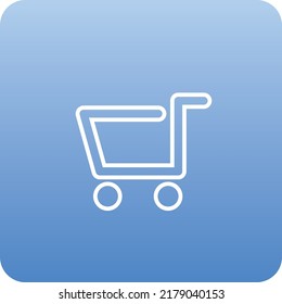 Shoping Cart Outline Icon Website Design Stock Vector (Royalty Free ...