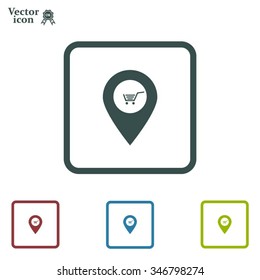 Shoping cart pins