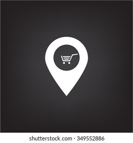 Shoping cart pins 