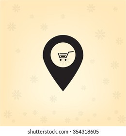 Shoping cart pins 