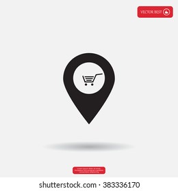 Shoping cart pins
