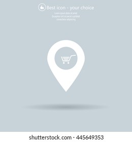 Shoping cart pins