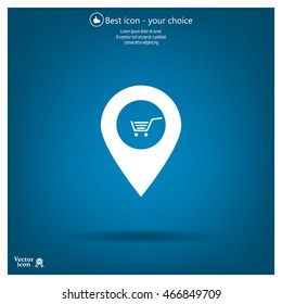 Shoping cart pins