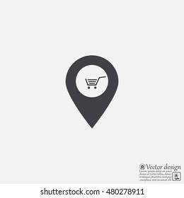 Shoping cart pins