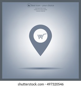 Shoping cart pins
