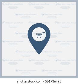 Shoping cart pins