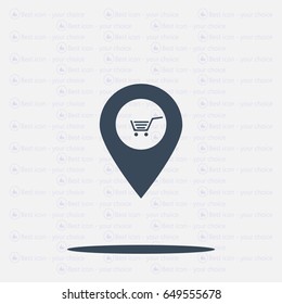 Shoping cart pins
