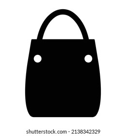 shopper bag Glyph Style vector icon which can easily modify or edit 