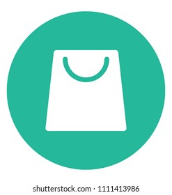 Shopper Flat Colored Icon