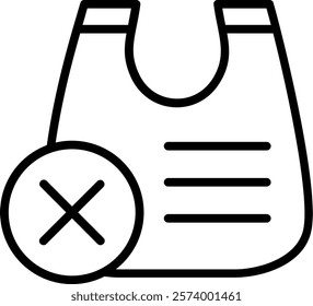 Shopper Line Vector Icon Design