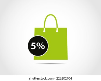 Shopping Bag 5% Off
