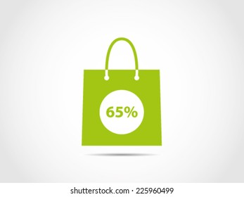 Shopping Bag 65% Off Discount