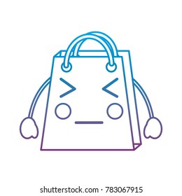 shopping bag angry emoji icon image 