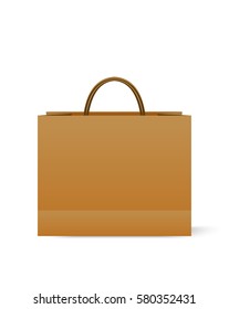 shopping bag, blank, isolated