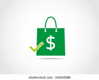 Shopping Bag Checked