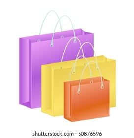 Shopping Bag Color Set