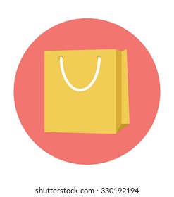 
Shopping Bag Colored Vector Icon
