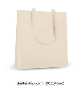 Shopping bag design. Black and white tote shopping bags identity mock-up item template transparent background.