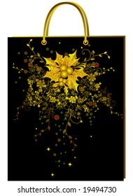 Shopping Bag Design (Weihnachten) - Vektorgrafik