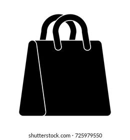 shopping bag design flat icon