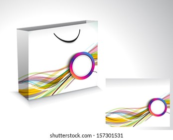 Shopping Bag Design Vector illustration 
