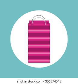 shopping bag design, vector illustration eps10 graphic 