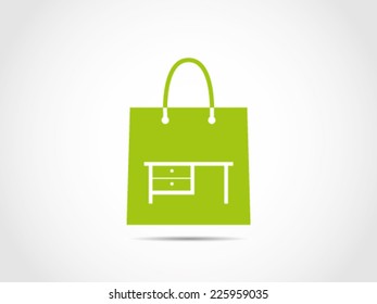 Shopping Bag Desk