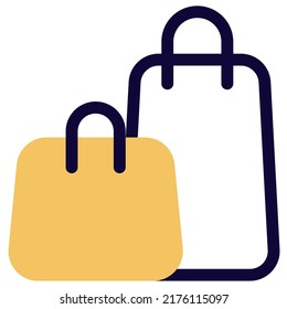 Bolsa de compra de diferente tamaño para la compra de artículos