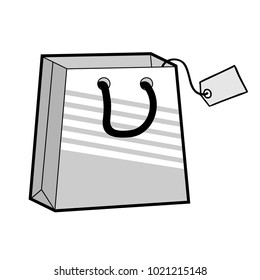 Shopping bag draw