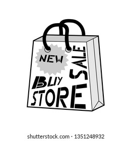 Shopping bag draw
