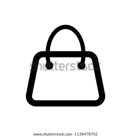 shopping bag ecommerce icon