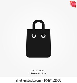 Shopping bag icon.