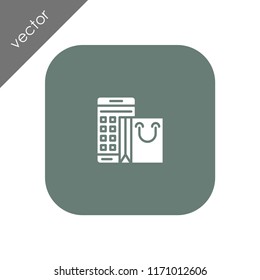 shopping bag icon
