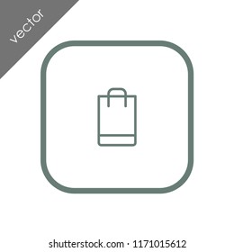 shopping bag icon