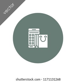shopping bag icon