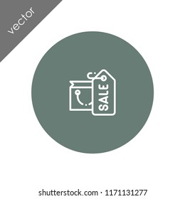 shopping bag icon