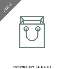 shopping bag icon