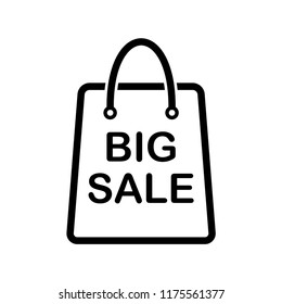 Shopping bag icon