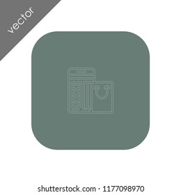 shopping bag icon