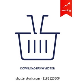 Shopping bag icon.
