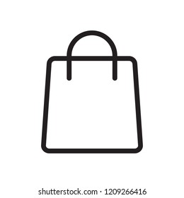 Shopping bag icon