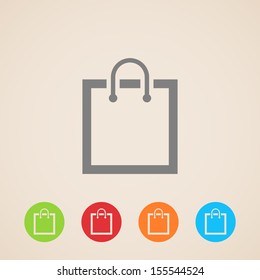 shopping bag icon