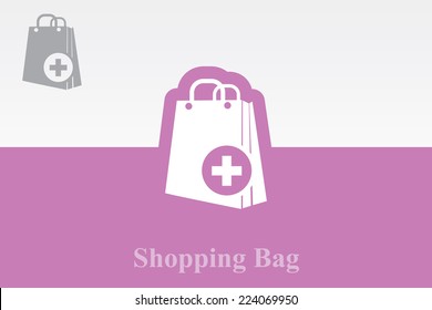Shopping bag icon